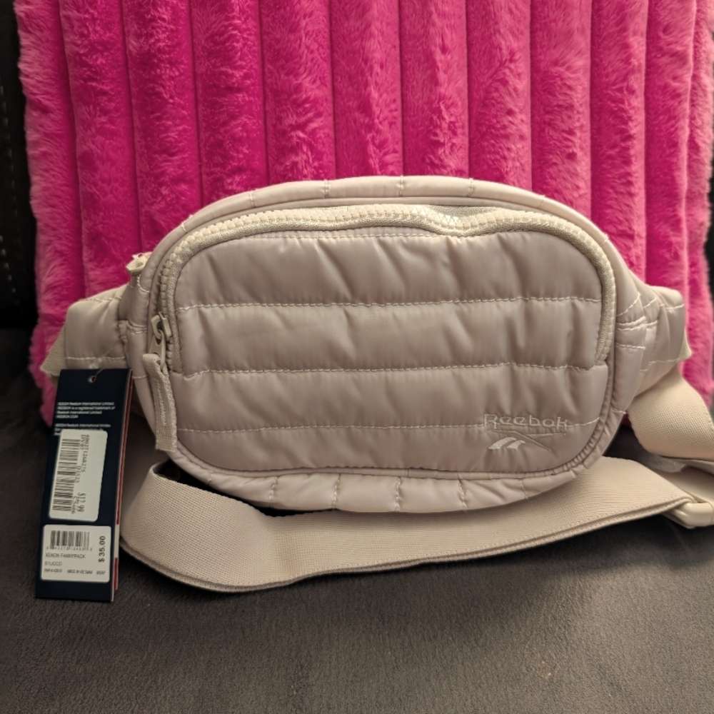 Reebok Cream Crossbody Bag - Picture 1 of 4